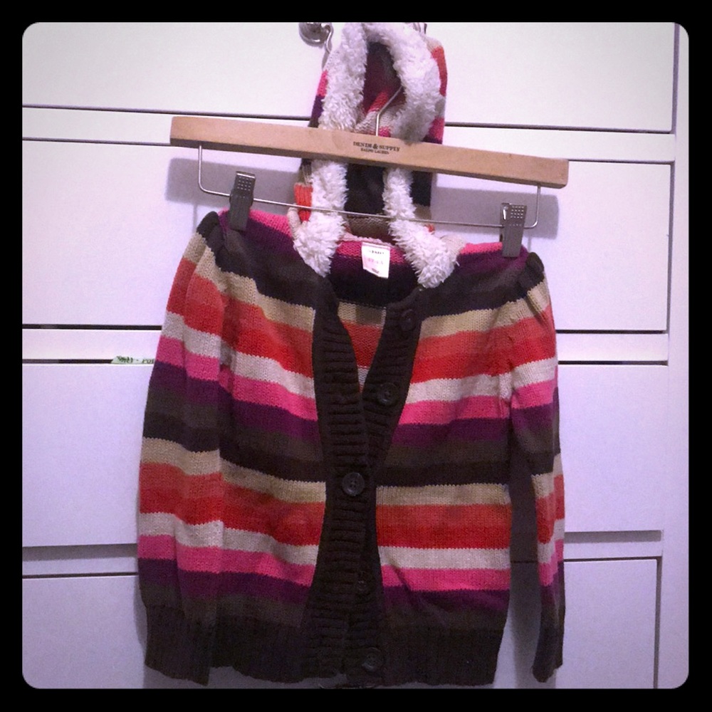 Hooded Knitted Sweater